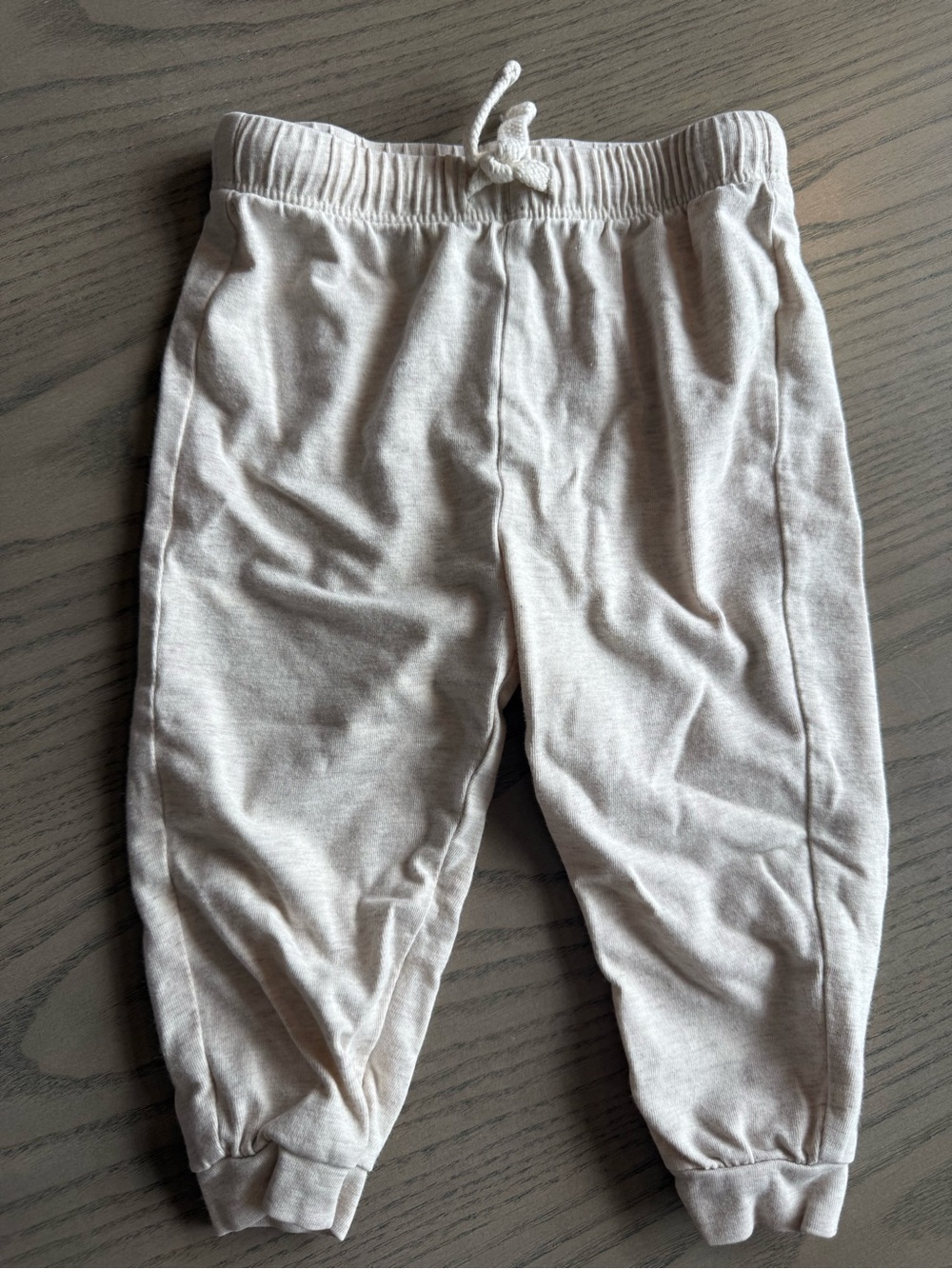 Old Navy Light Beige Kids Jogger Sweatpants